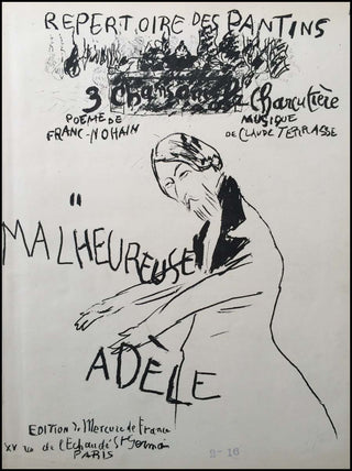 [Literature & Art] Bonnard, Pierre. (1867–1947); Terrasse, Claude. (1867–1923); Jarry, Alfred. (1873–1907) Répertoire des Pantins