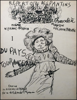 [Literature & Art] Bonnard, Pierre. (1867–1947); Terrasse, Claude. (1867–1923); Jarry, Alfred. (1873–1907) Répertoire des Pantins