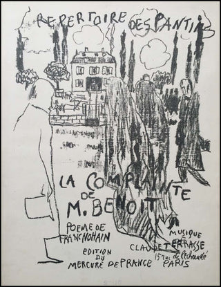 [Literature & Art] Bonnard, Pierre. (1867–1947); Terrasse, Claude. (1867–1923); Jarry, Alfred. (1873–1907) Répertoire des Pantins