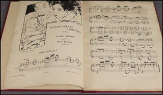 [Literaure & Art] Bonnard, Pierre. (1867–1947); Terrasse, Claude. (1867–1923) Petites Scenes Familieres. Pour Piano. Illustrations de Pierre Bonnard. - INSCRIBED TO JEAN ALBRECHT