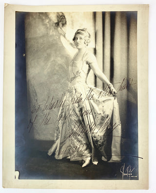 Bori, Lucrezia. (1887–1960) Signed Photograph