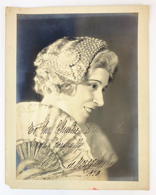 Bori, Lucrezia. (1887–1960) Signed Photograph