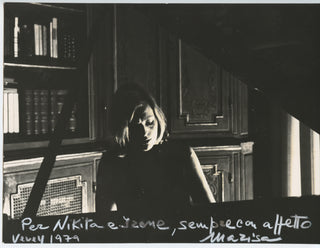 Borini, Marisa. (b. 1930) [Magaloff, Nikita. (1912–1992)] Signed Photograph