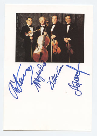 Borodin String Quartet Signed Photograph