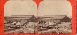 [Civil War] 1869 Boston Peace Jubilee Coliseum Stereoview Photograph