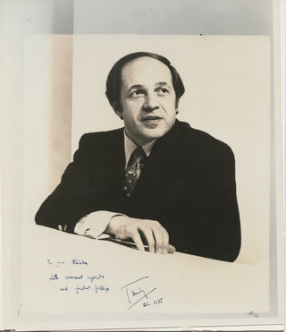 Boulez, Pierre. (1925–2016) Signed Photograph to LA Phil Principal Violist