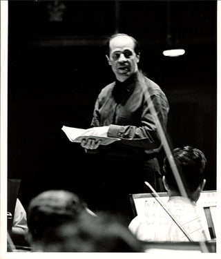 Boulez, Pierre. (1925–2016) Signed Photograph