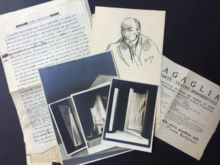 [FUTURISM] Bragaglia, Anton Giulio. (1890–1960) Collection of "Teatro Sperimentale" Materials