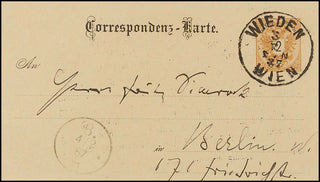 Brahms, Johannes. (1833–1897) Autograph Letter to Simrock during the preparation of the first Brahms Catalog