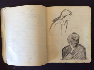 Brassaï [Gyula Halász]. (1899-1984) Collection of Original Sketchbooks and Drawings