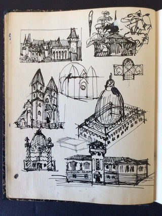 Brassaï [Gyula Halász]. (1899-1984) Collection of Original Sketchbooks and Drawings