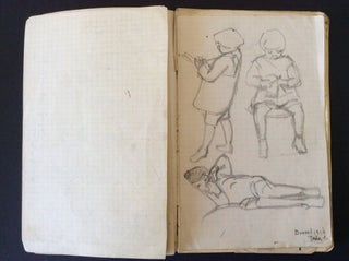 Brassaï [Gyula Halász]. (1899-1984) Collection of Original Sketchbooks and Drawings