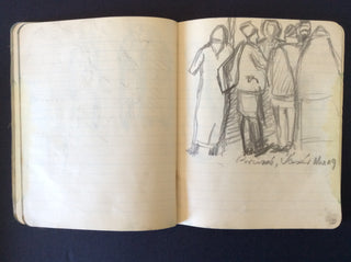 Brassaï [Gyula Halász]. (1899-1984) Collection of Original Sketchbooks and Drawings