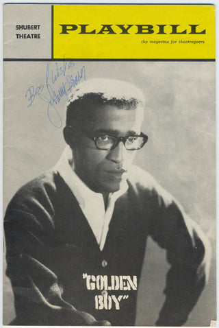 Brown, Johnny. (b. 1937) [Davis Jr., Sammy. (1925–1990) Signed "Golden Boy" Playbill