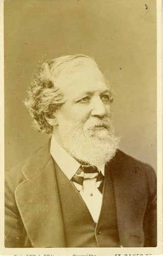 Browning, Robert. (1812-1889) Original CDV Photograph