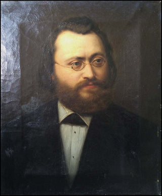 Bruch, Max. (1838 – 1920) [Roegels, Franz. (1821-1892)] Lifetime Portrait Painting