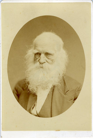 Bryant, William Cullen. (1794–1878) Original Cabinet Photograph