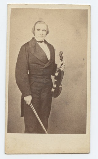 Bull, Ole. (1810–1880) Carte de Visite Photograph