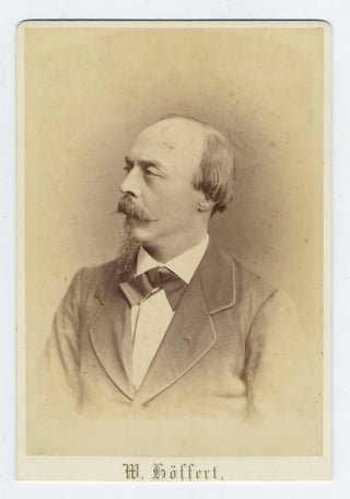 Bülow, Hans Von. (1830-1894) Original Cabinet Photograph