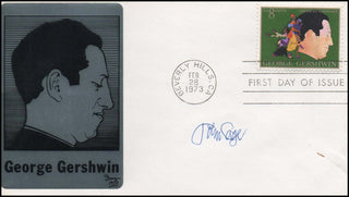 Cage, John. (1912–1992) Signed Gershwin Postal Cover