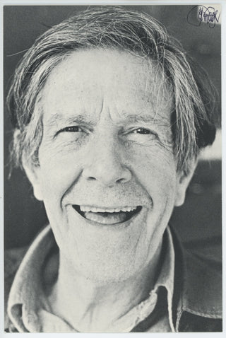 Cage, John. (1912–1992) Signed Photograph