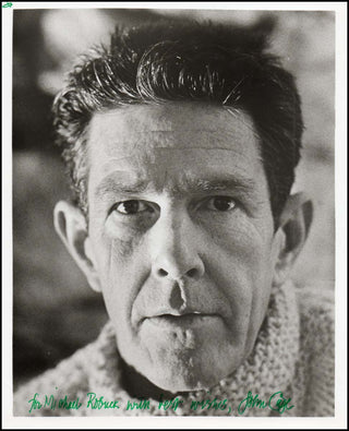 Cage, John. (1912–1992) Signed Photograph