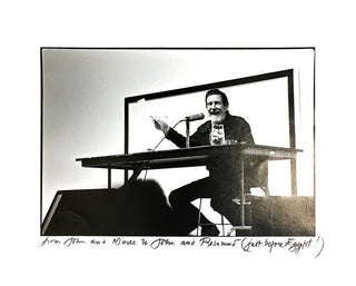 Cage, John. (1912-1992) [Cunningham, Merce. (1919-2009)] Signed Photograph