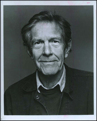 Cage, John. (1912–1992) Portrait Photograph