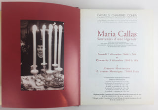 Callas, Maria. (1923–1977) Souvenirs d'une Legende