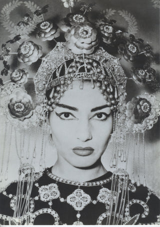 Callas, Maria. (1923–1977) Portfolio of Six Reproduction Photographs