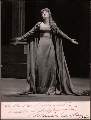 Callas, Maria. (1923–1977) Signed "Medea" Photograph