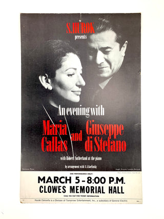 Callas, Maria. (1923–1977) & Di Stefano, Giuseppe. (1921–2008) An Evening With Maria Callas & Giuseppe di Stefano