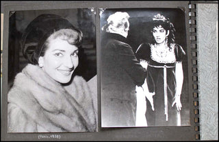 Callas, Maria. (1923–1977) Collection of Original Photographs