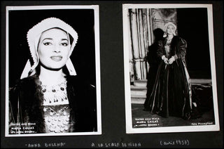 Callas, Maria. (1923–1977) Collection of Original Photographs