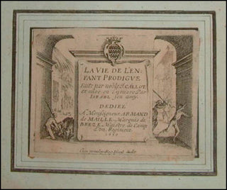 [Visual Arts] Callot, Jacques. (1592 - 1635) La Vie de L&apos;Enfant Prodigue