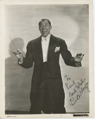 Calloway, Cab. (1907–1994) Signed Photograph