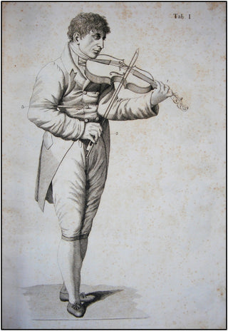 Campagnoli, Bartolomeo. (1751-1827) Nouvelle Methode de la Mecanique Progressive du Jeu de Violon. Divisée en 5 Parties et distribuée en 132 Lecons progressives pour deux Violons et 118 Etudes pour un Violon seul. Op. 21.