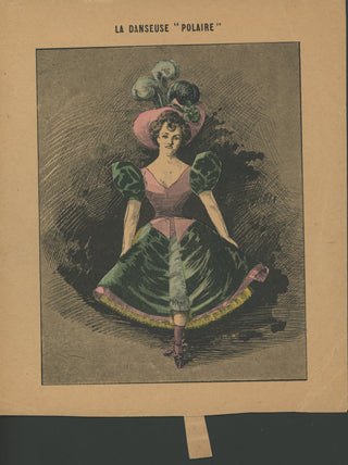 [Can-Can] ["Polaire." Émilie Marie Bouchaud (1874–1939)] La Danseuse "Polaire" - Animated Engraving