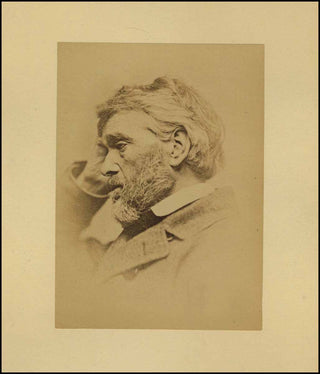 [Literature & Art] Carlyle, Thomas. (1795–1881) [Elliott & Fry] Portrait of Thomas Carlyle