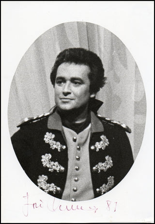 Carreras, Jose. (b. 1946) Signed Costume Photograph