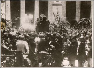 Caruso, Enrico. (1873-1921) Original Underwood Photograph of Funeral