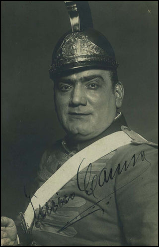 Caruso, Enrico. (1873-1921) Signed Photograph as Don José