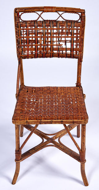 [Casablanca] Wicker Chair from the "Casablanca" Set of Rick's Café (1942)