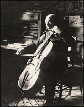 Casals, Pablo. (1876–1973) Signed Photograph