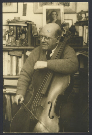 Casals, Pablo. (1876–1973) Original Photograph