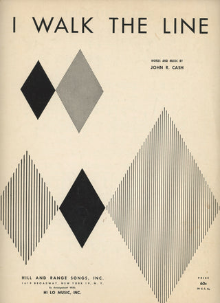 Cash, Johnny. (1932-2003) "I Walk the Line"