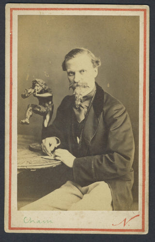 [Cham [Noé, Charles Amédée.] (1818–1879)] Nadar. (1820–1910) Original CDV Photograph