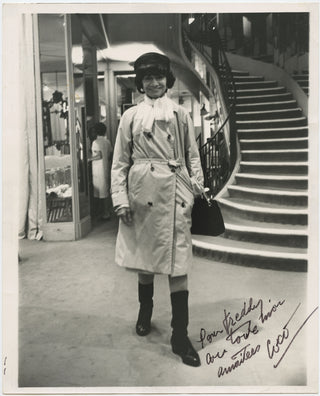 Chanel, Coco. (1883–1971) [Brisson, Frederick. (1912–1984)] Signed Photograph - Inscribed to the Producer of the 'Coco' Musical