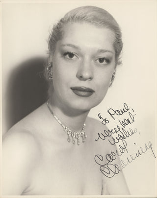 Channing, Carol. (1921–2019) Signed Photograph