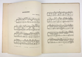 Chausson, Ernest. (1855–1899) "Quelques danses" – Inscribed to Camille Chevillard